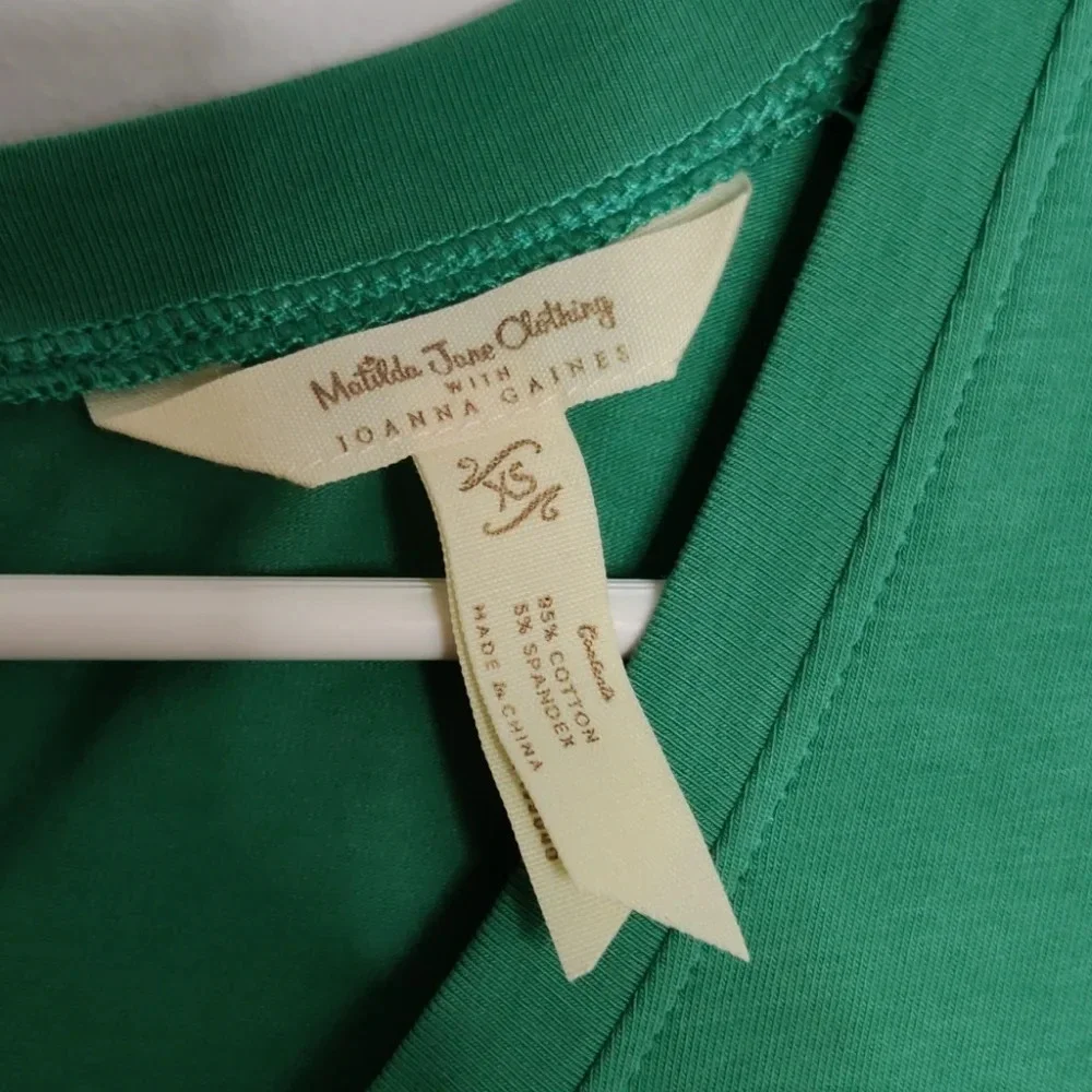 Matilda Jane x Joanna Gaines Green Tiered Dress